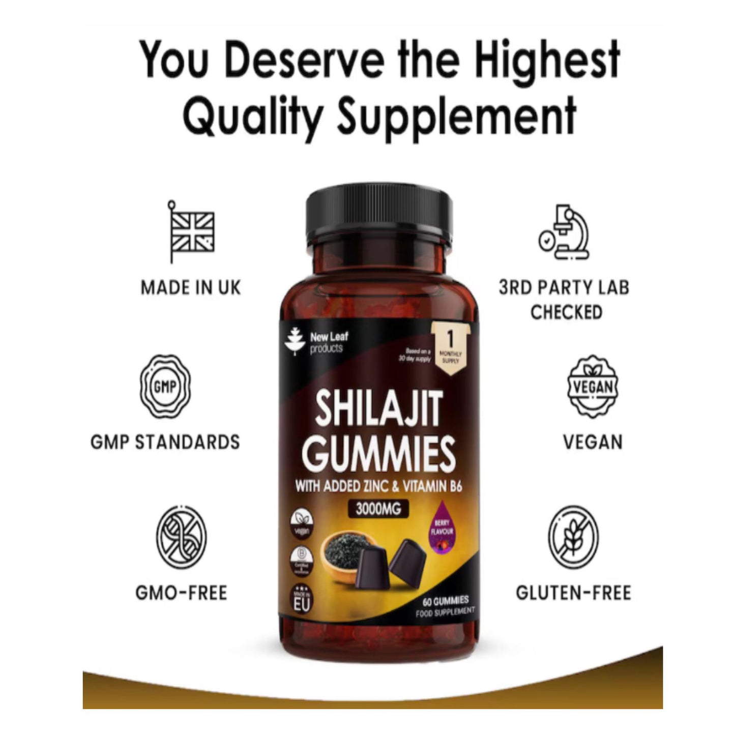 15. Shilajit Gummies