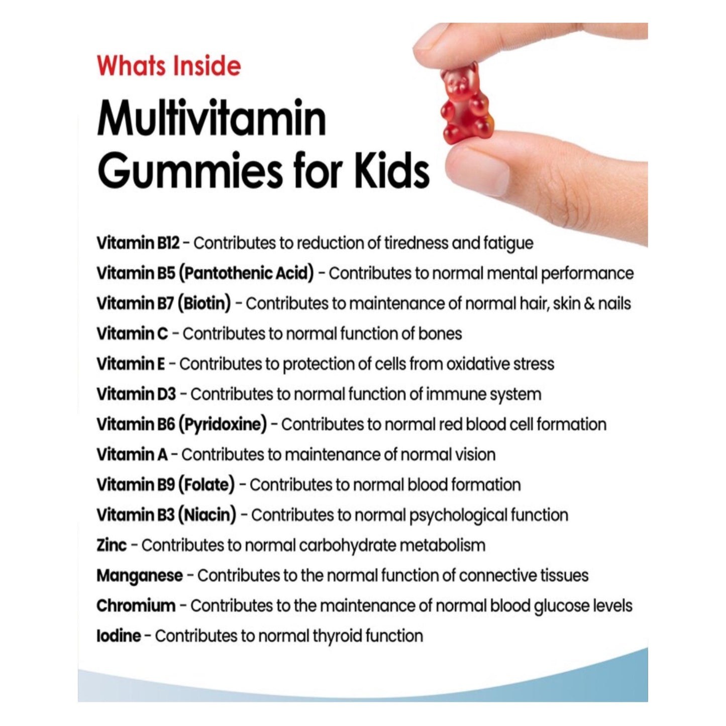 20. Kids Multivitamin Gummies